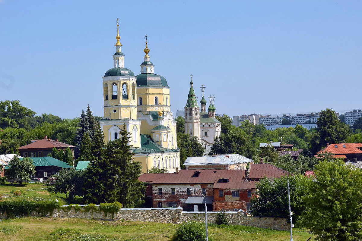 Посадские храмы Серпухова - Ильинский и Троицкий - Вячеслав Губочкин