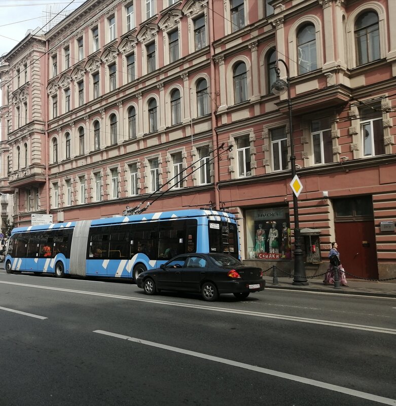 Троллейбус в Санкт-Петербурге - Митя Дмитрий Митя