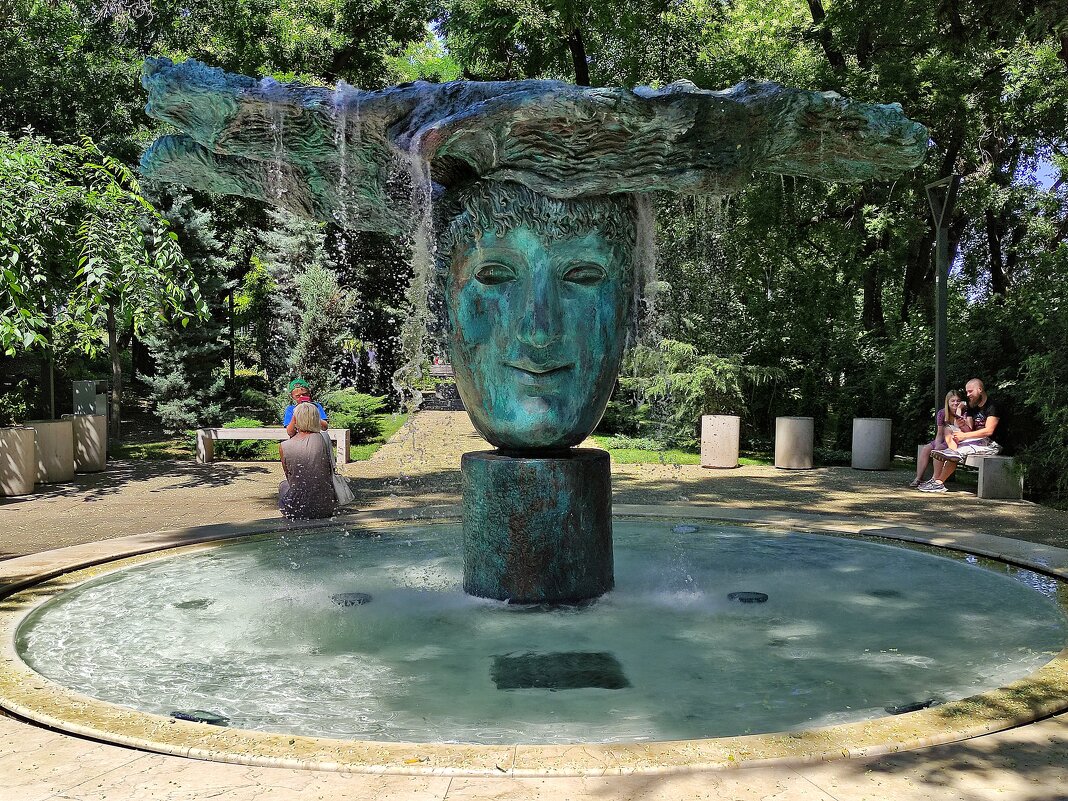 фонтан в Греческом парке - Александр Корчемный