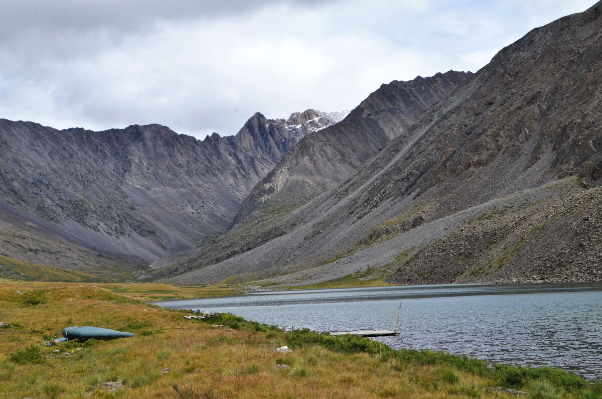 Высокогорное озеро Кок-Коль, хребет Чихачева на границе с Монголией - Галина 