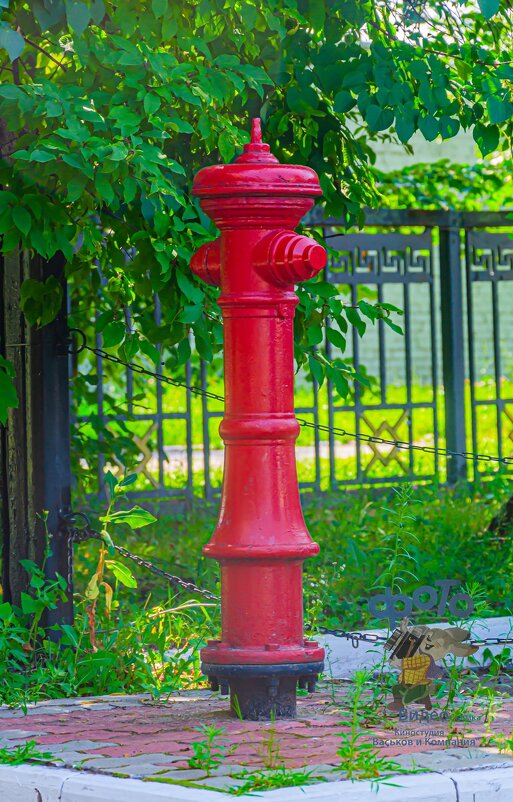 Памятный знак: "Пожарный гидрант". Курск - Руслан Васьков