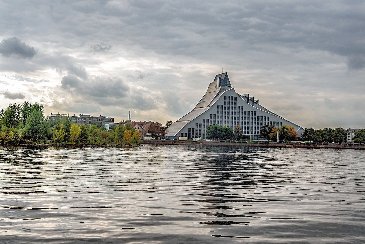 Light castle in Riga - Arturs Ancans