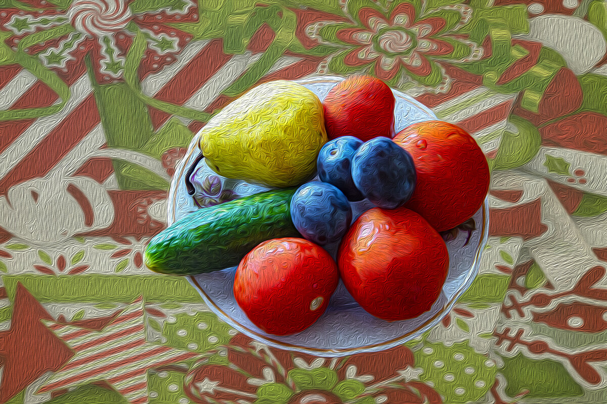 Овоши и фрукты - Анатолий Чикчирный