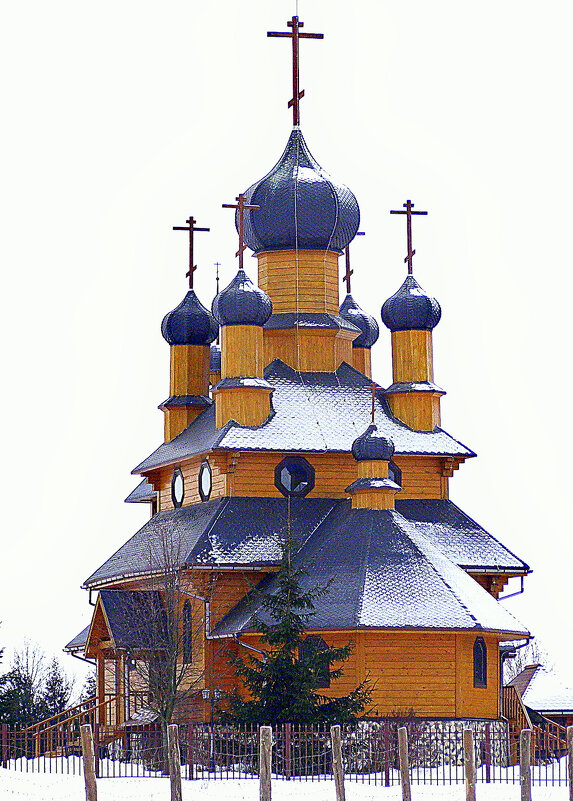 Деревянная церковь - Игорь Сычёв