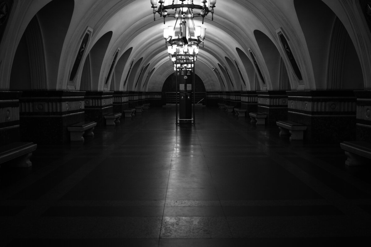 Московское подземелье - Неизвестный фотограф 