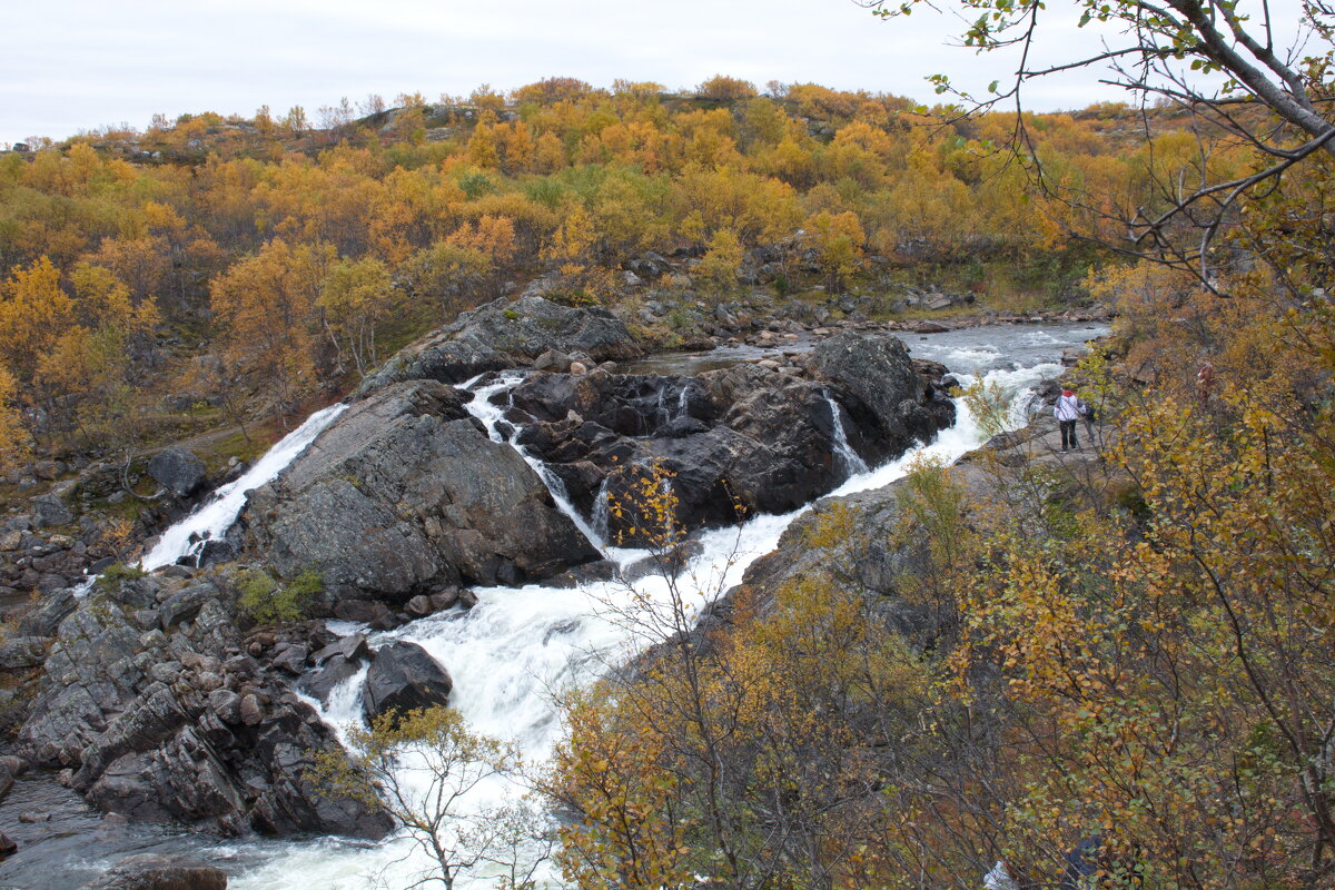 Водопад на реке Титовка - Валентина Папилова