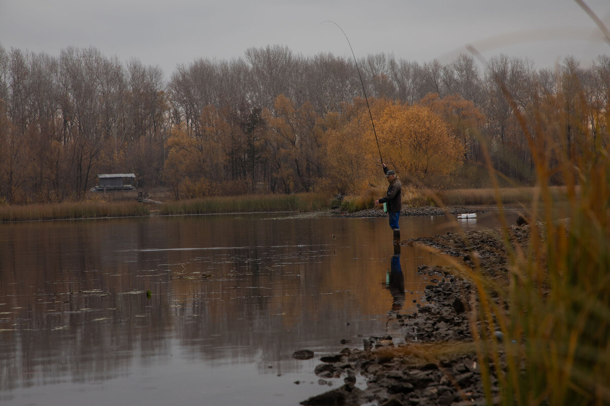 Осенняя рыбалка - Татьяна Гузева