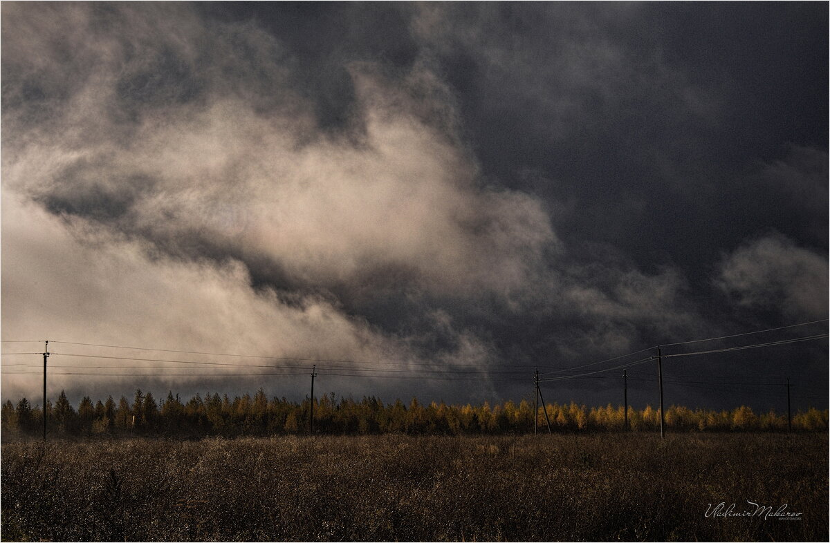 "Осень на изломе"© - Владимир Макаров