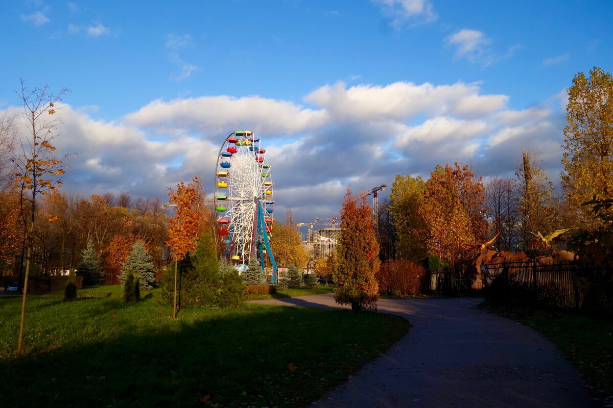 осень в парке Победы - Елена 