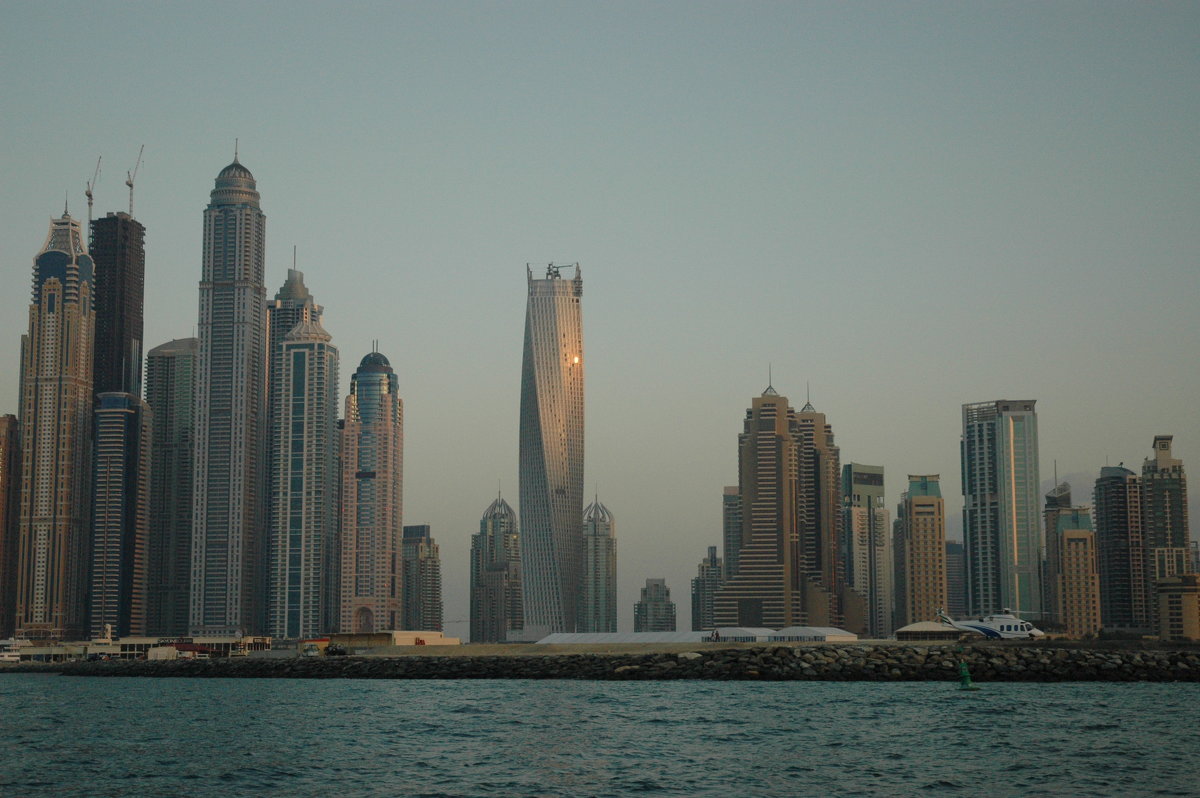 Дубай-Марина с моря - Litana *