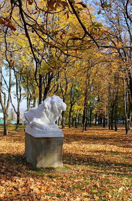 Осень в старом парке.. - Александр Герасенков