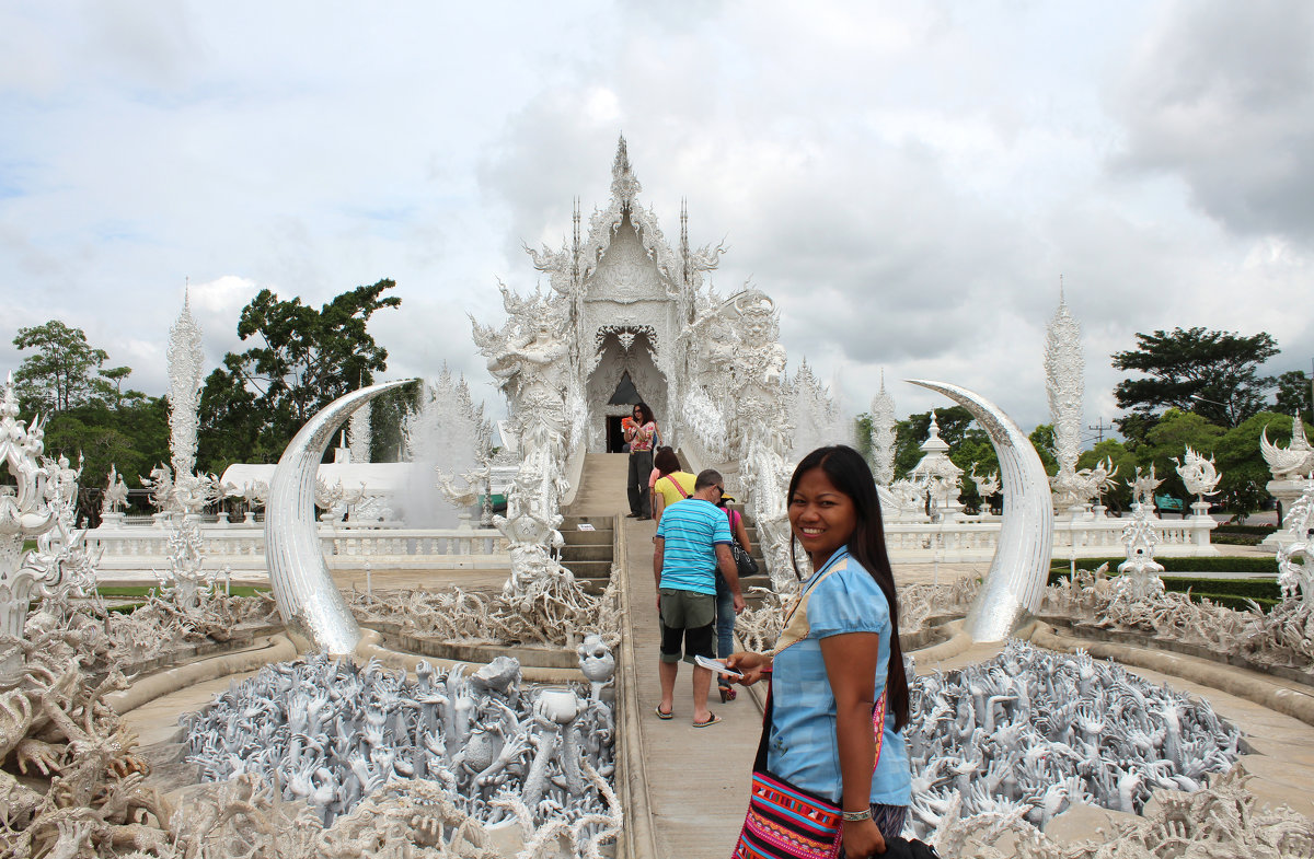Знаменитый Белый храм, Чанграй, Таиланд - Владимир Шибинский
