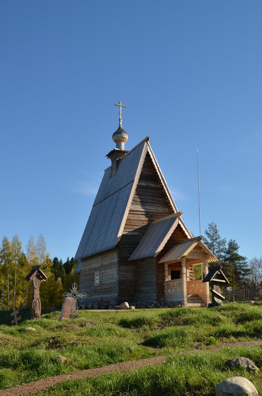 Деревянная церковь г. Плёс - Андрей Зайцев