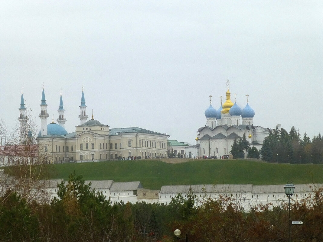 Вид на Кремль с набережной Казанки - Наиля 