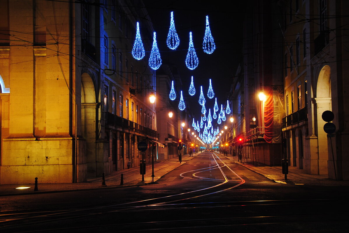 Лиссабон ночной новогодний - azambuja 