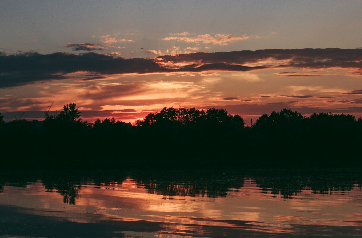 Закат на реке Сура - Елена Саливон