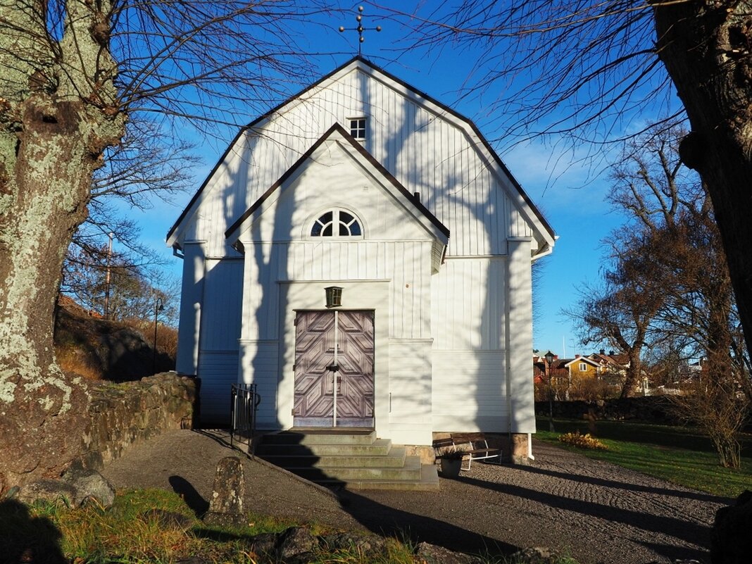 Церковь в Стокгольмских  шхерах - wea *