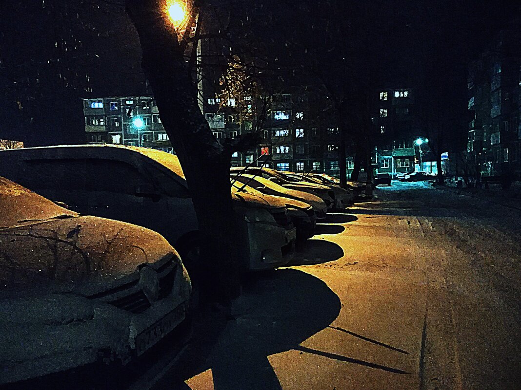 вечерний снегопад - Любовь 