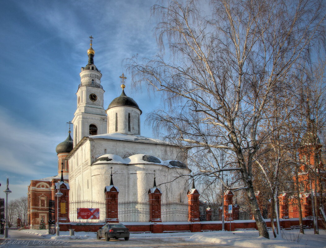 Никольский собор Волоколамского Кремля зимой