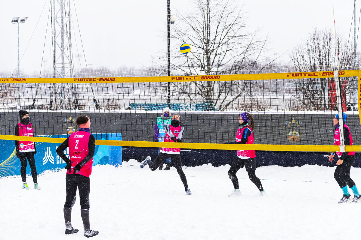 Всероссийский фестиваль волейбола на снегу «Sparrow Hills» - Александр 