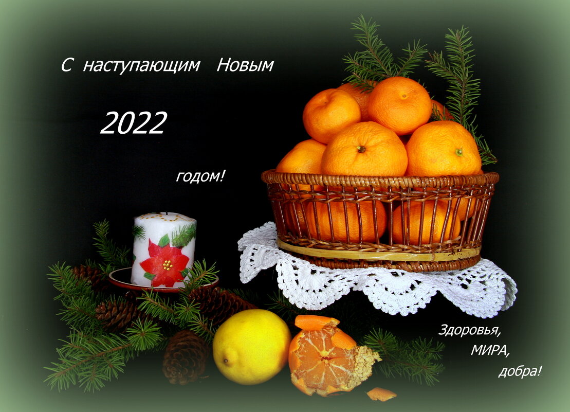 С Наступающим Новым 2022 годом! - Нэля Лысенко