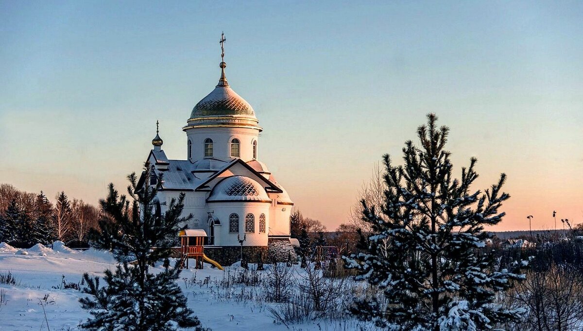 Храм прп.Силуана Афонского в пос.Н-Ляда на Тамбовщине. - Александр Тулупов