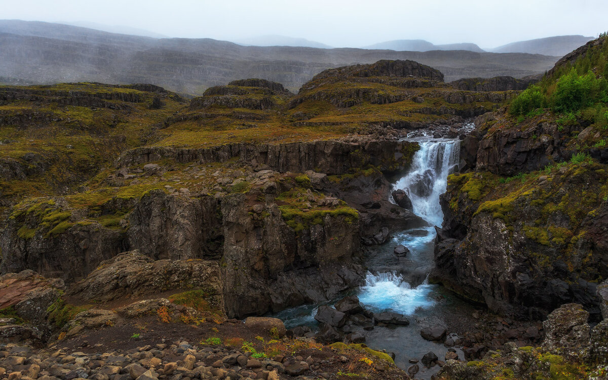 Водопады Исландии... пасмурно - НО красиво! - Александр Вивчарик