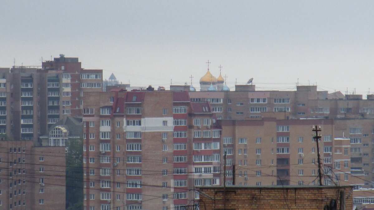 Владивосток. Купола Покровского собора в туманной дымке ! - Татьяна Тумина