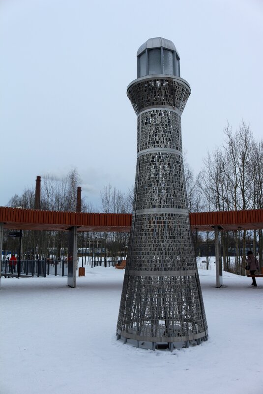 Памятный маяк в кронштадтском парке - Ольга 