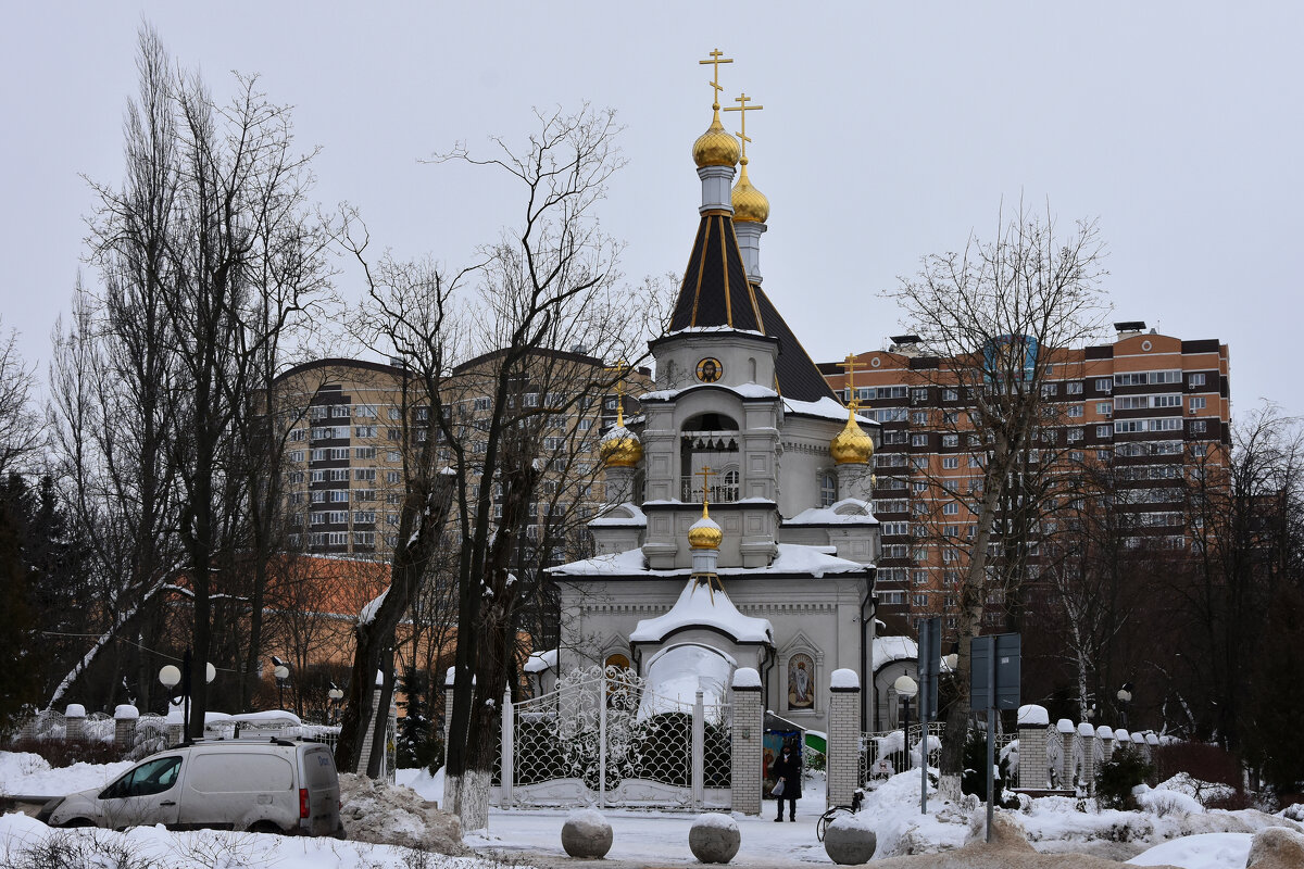 Московская область. Церковь Преображения Господня в Совхозе имени Ленина. - Наташа *****