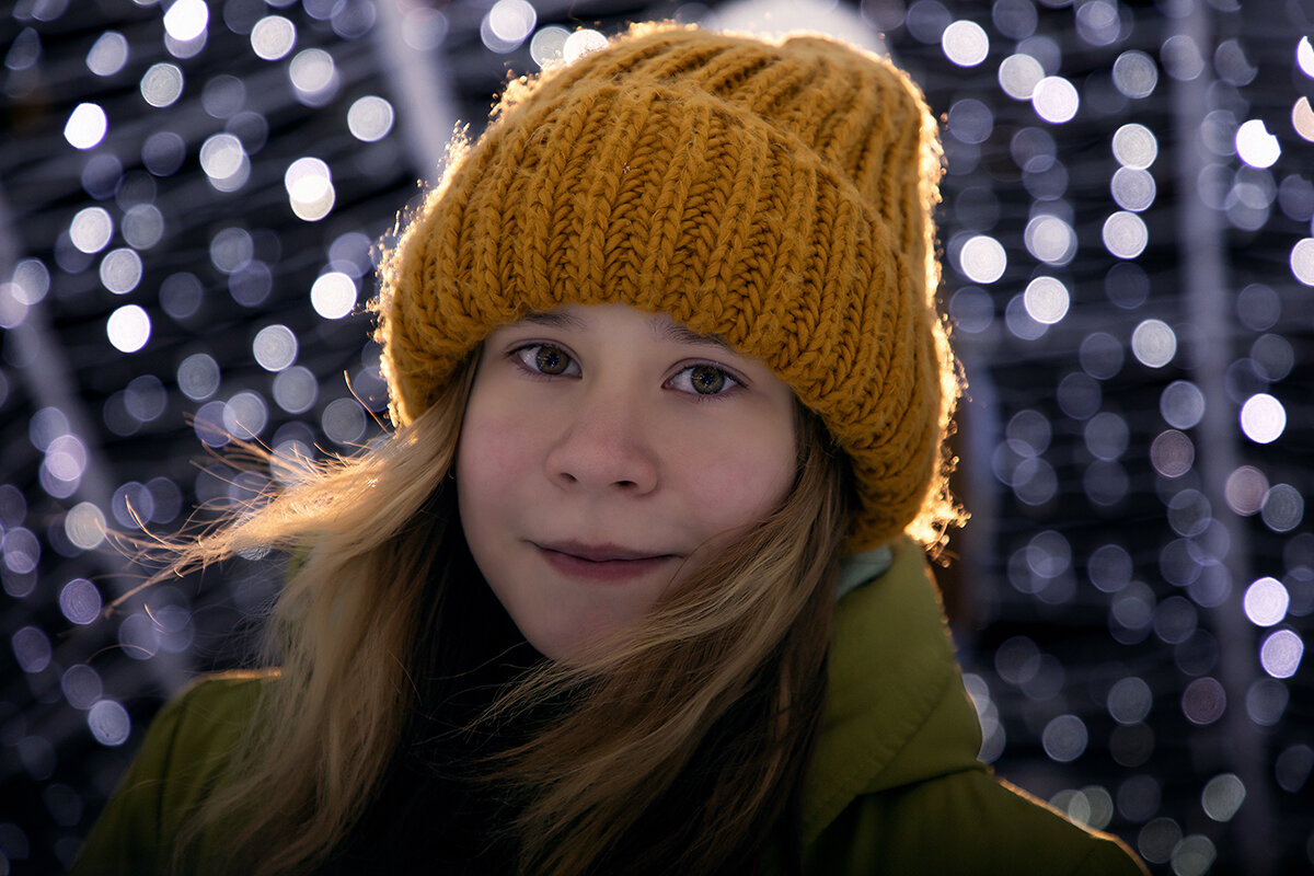Новогодний зимний портрет - Татьяна Гузева
