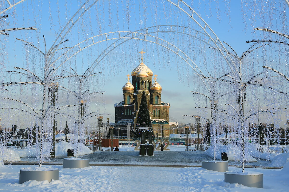 Храм в честь Воскресения Христова в парке Патриот - Ninell Nikitina