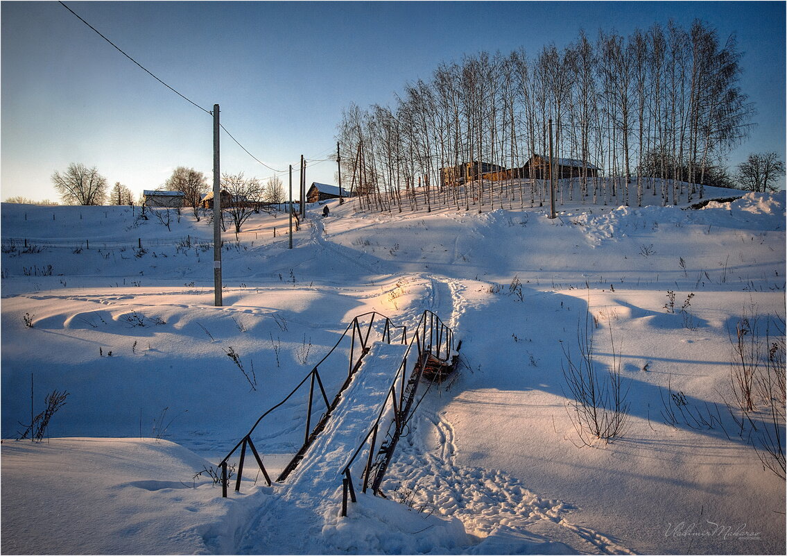 "Зима у "горбатого" мостика"© - Владимир Макаров