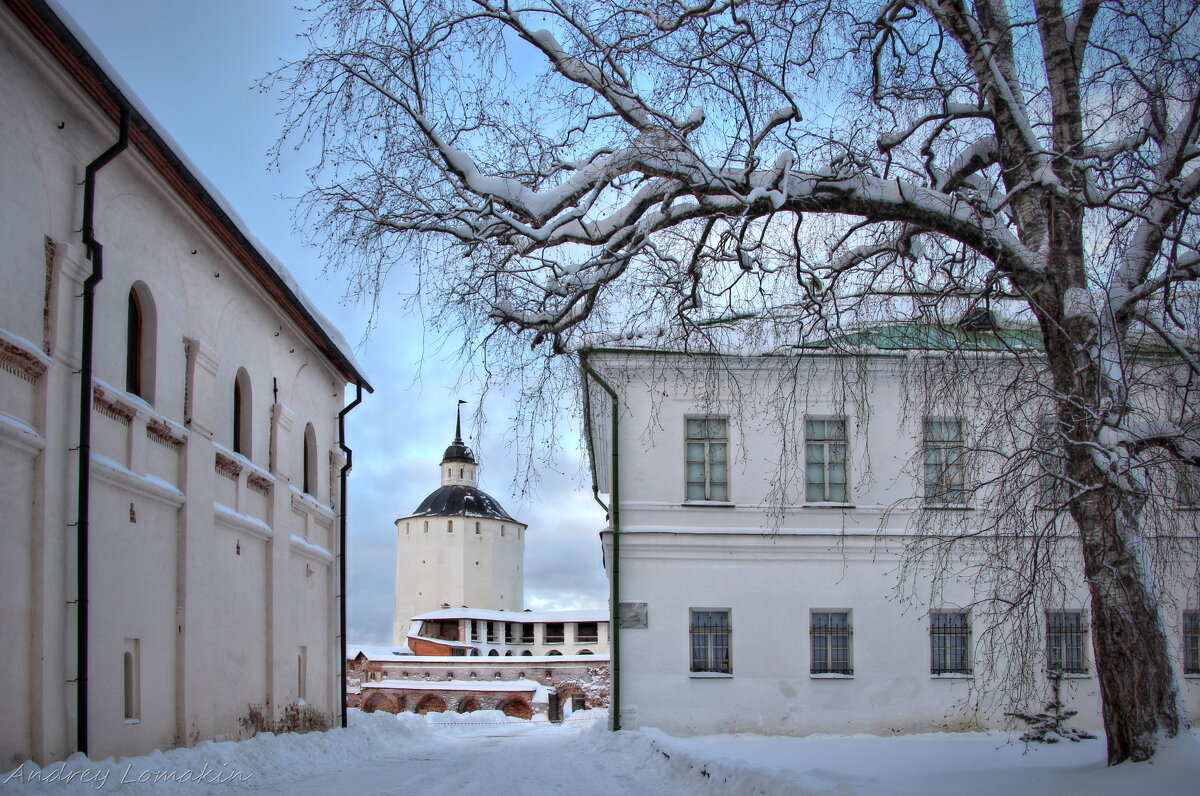 Кирилло Белозерский монастырь зима