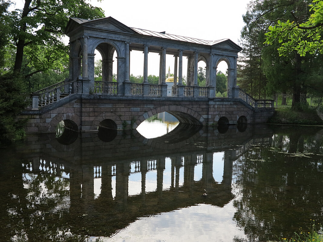Мраморный мостик в Екатерининском парке - Наталья 