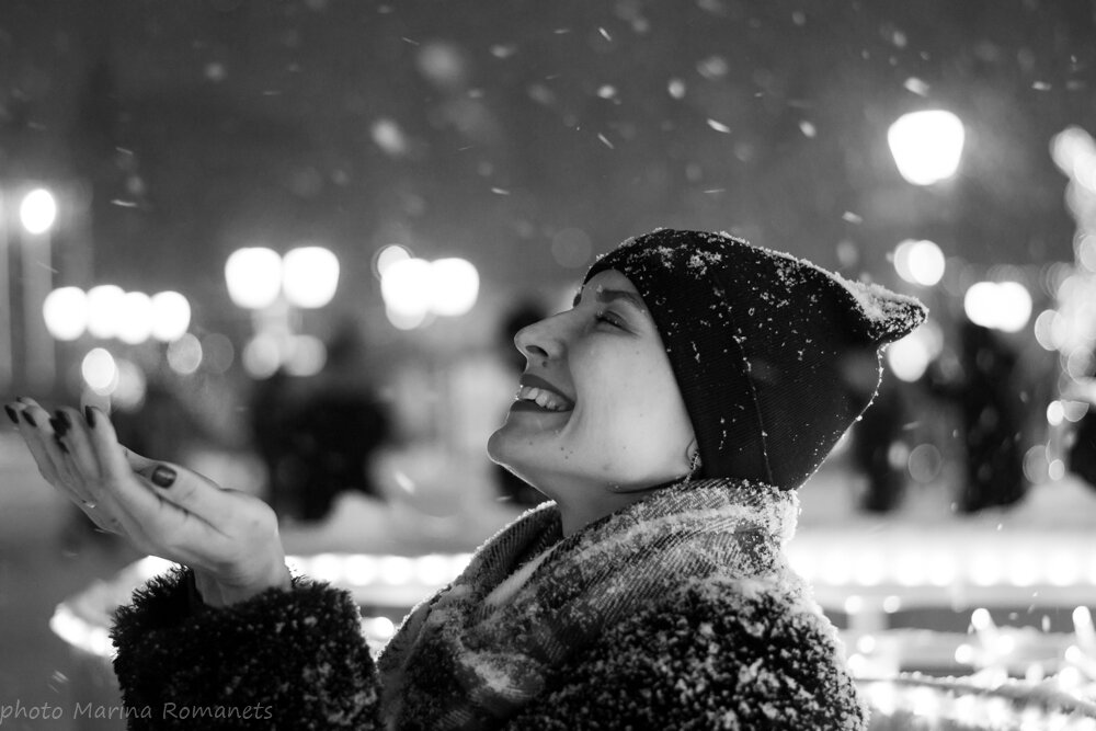 Снегопад - Марина Романец