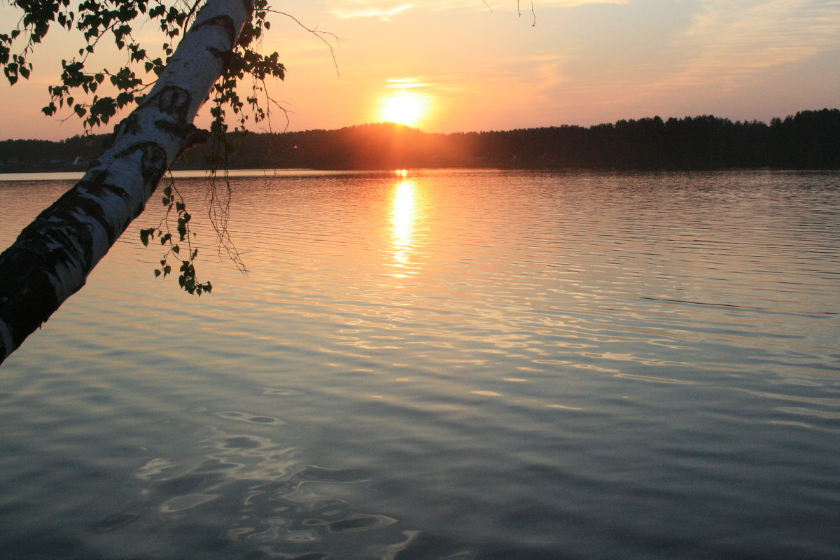 Закат на озере - Ярослав 