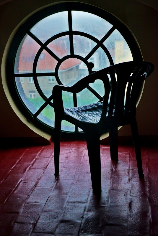 У окна (вид из окна башни маяка) - Алёна Михеева