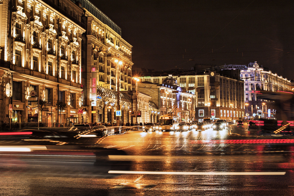 Фото Улицы Москвы Ночью