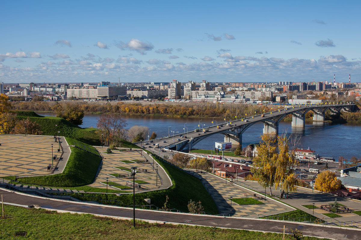 Н.Новгород. Набережная Федоровского. Канавинский мост. - Максим Баранцев