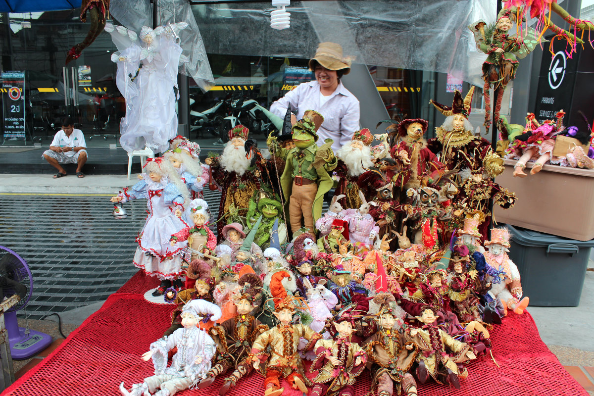 Продавец кукол. Таиланд - Владимир Шибинский