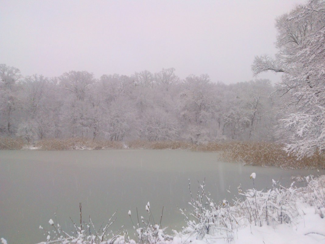 Озеро в снегу - Ксю К
