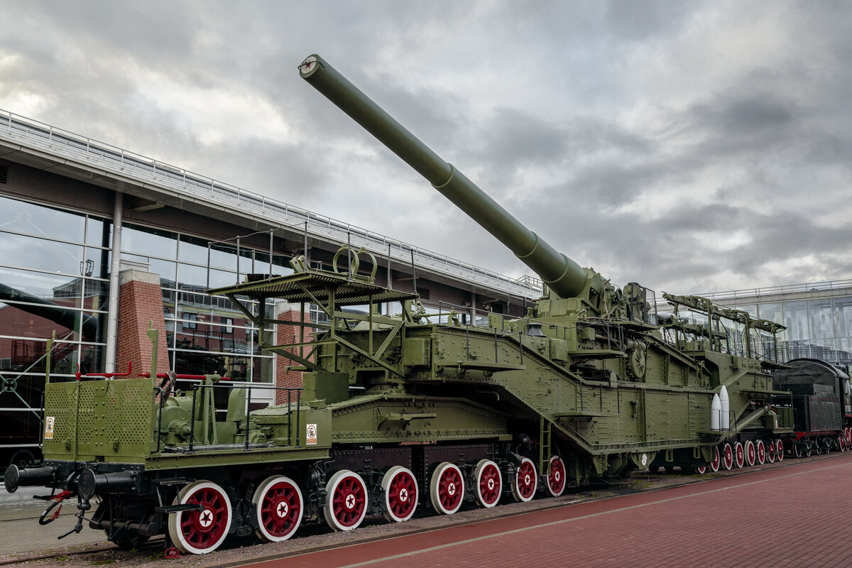 305-мм железнодорожная артиллерийская установка ТМ - 3- 12. - Герман Воробьев