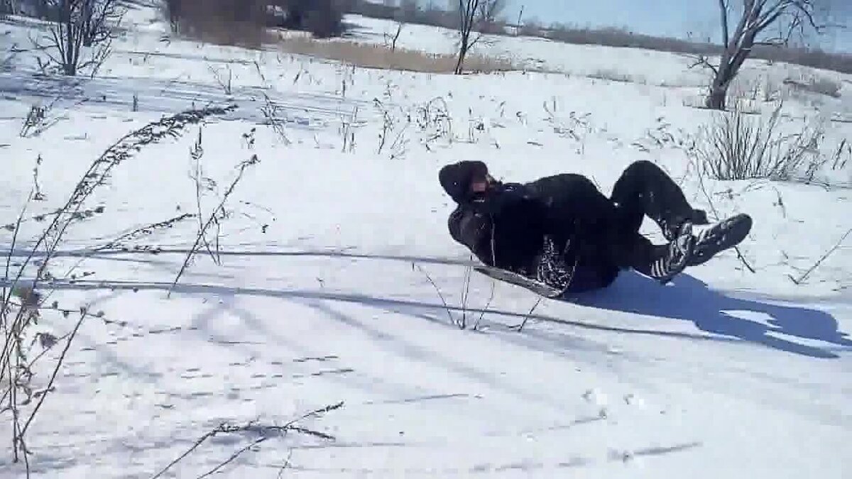 СЕЛЬСКИЙ СНОУБОРД! - Сергей Белов