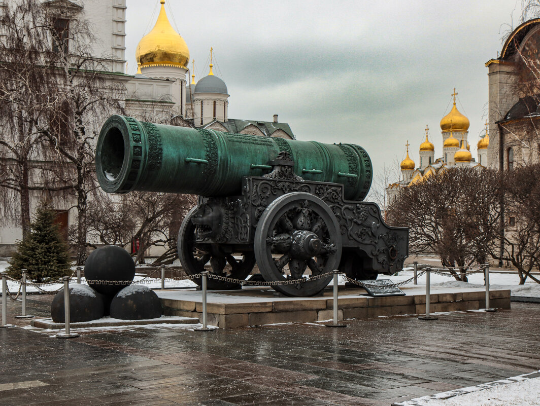 Царь-пушка. Московский кремль. - веселов михаил 