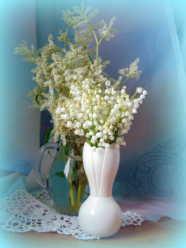 Белые цветы. - nadyasilyuk Вознюк
