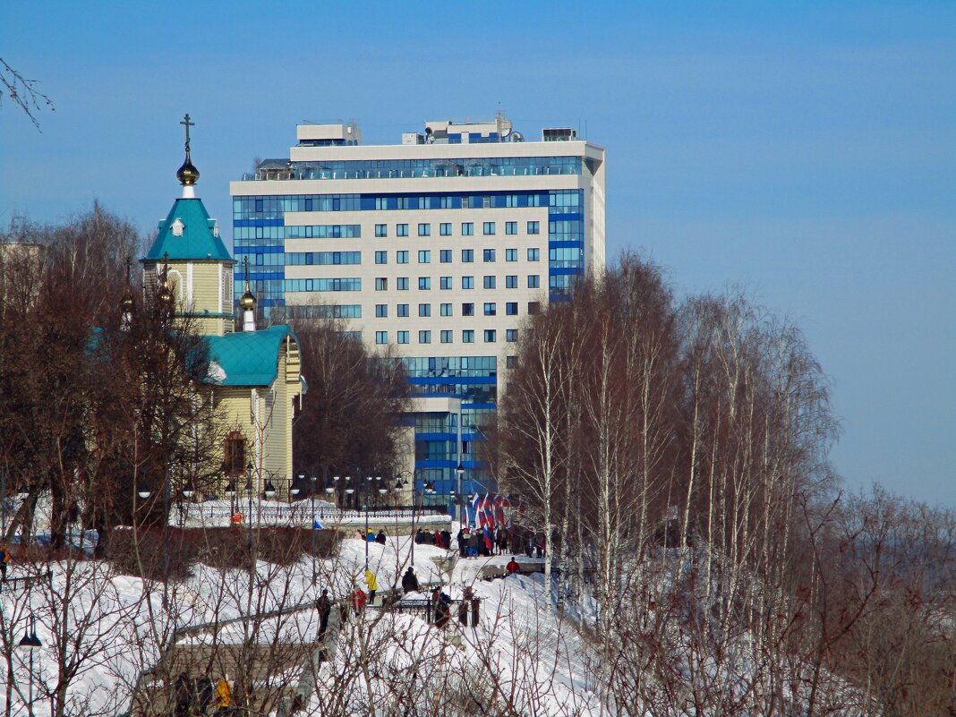 Набережная в Кирове. - Татаурова Лариса 