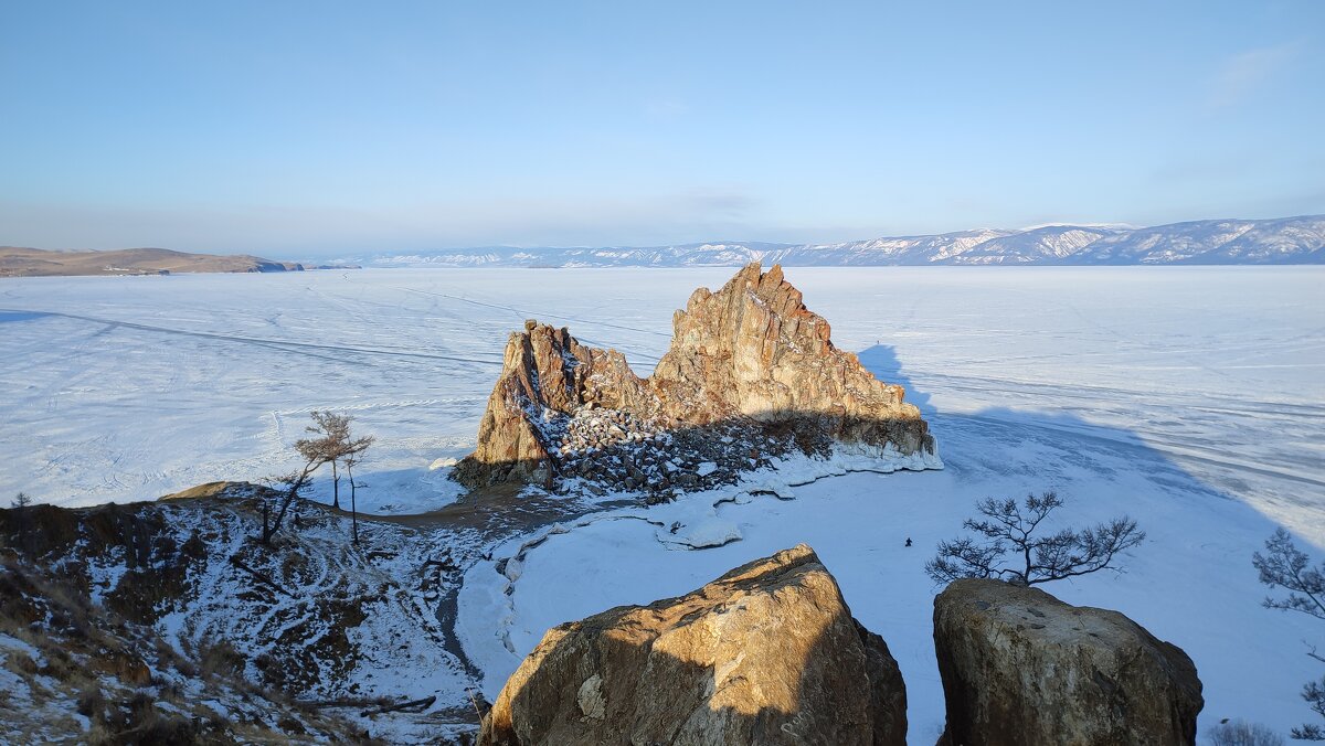 Мыс Бурхан на озере Байкал - Валентина Папилова