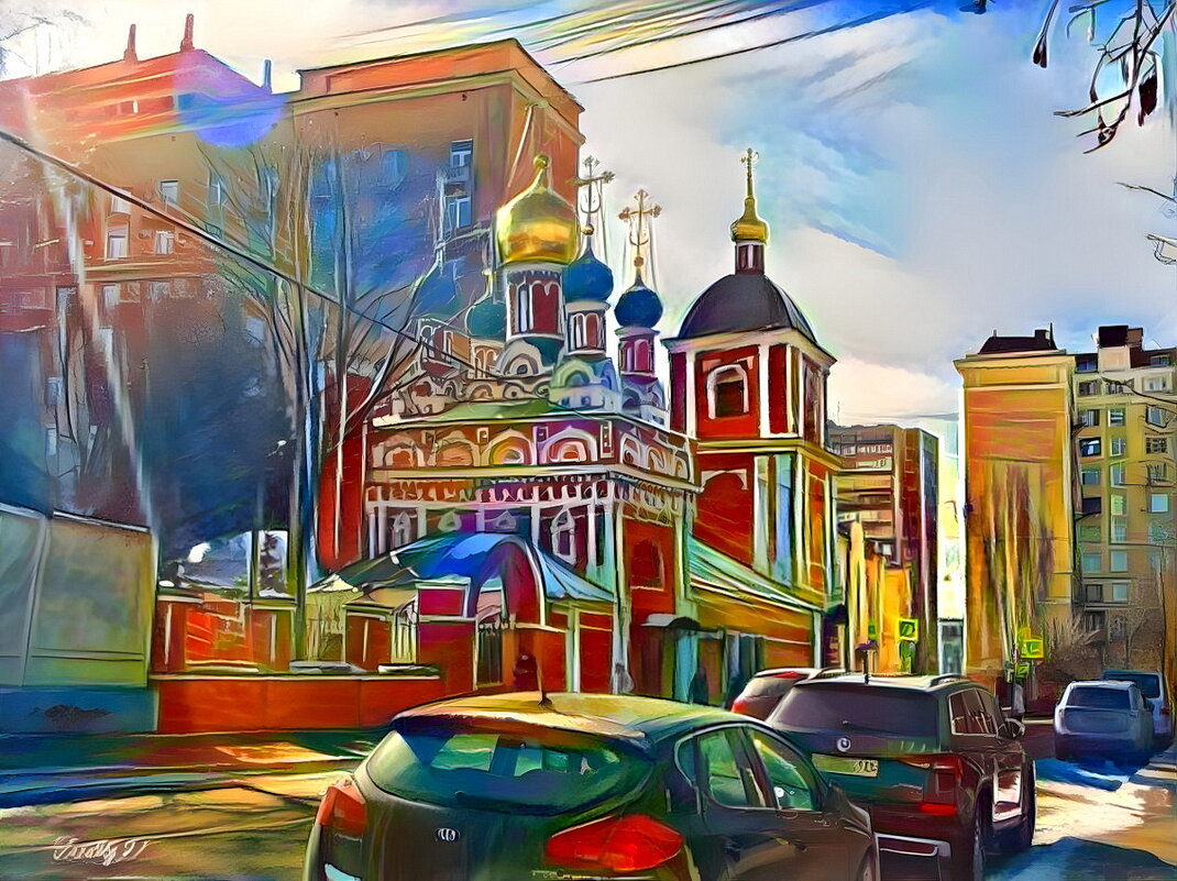 Храм Успения Пресвятой Богородицы в Гончарах, Москва - Freddy 97