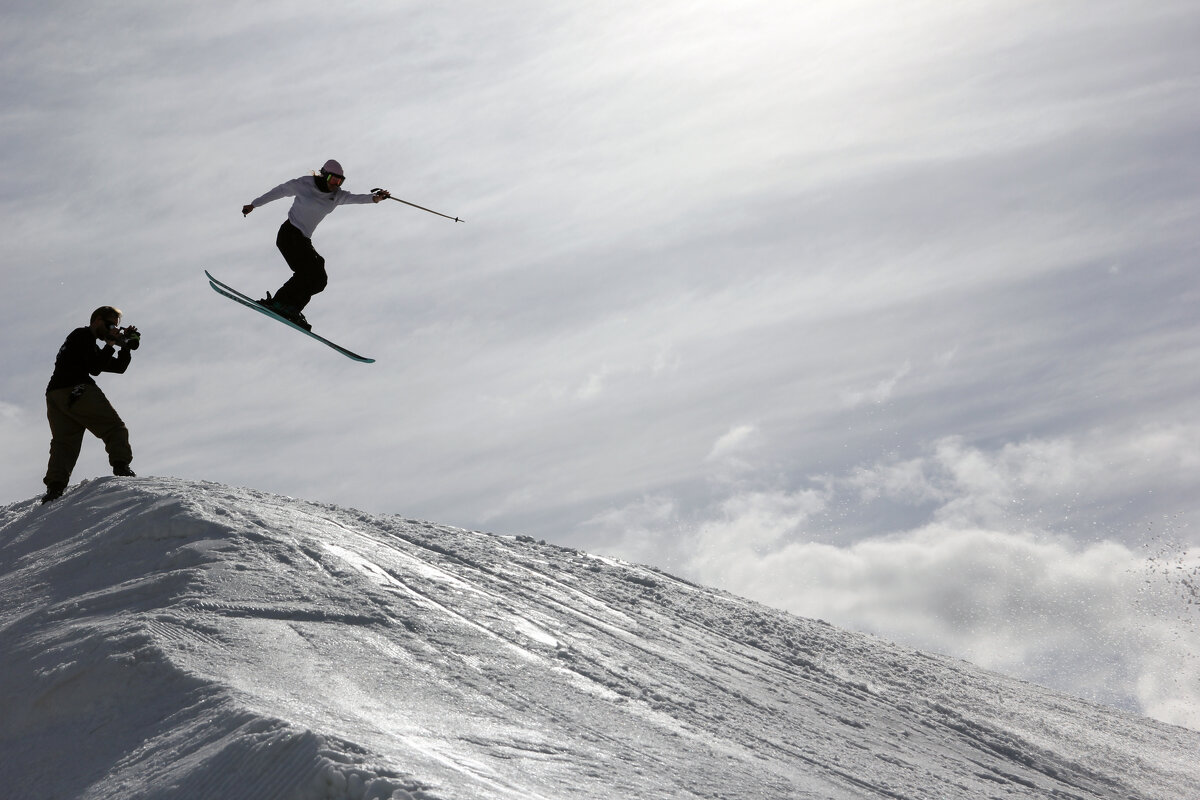 Сегодня на лыжах - skijumper Иванов